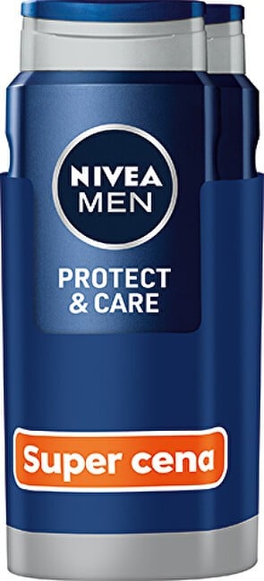 Nivea Gel doccia uomo Men Protect & Care 2 x 500 ml uomo