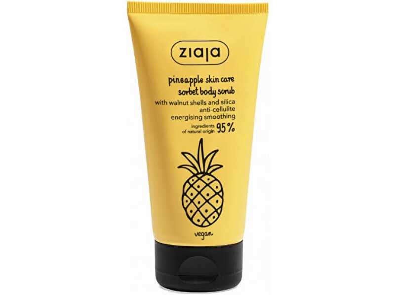 Ziaja Peeling corpo all'ananas Scrub corpo sorbetto 160 ml donna