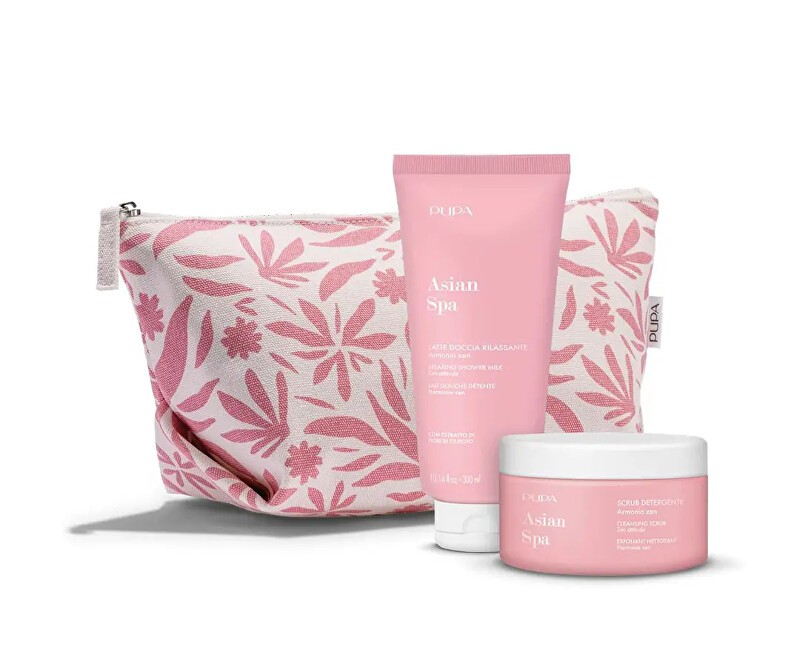 PUPA Milano Kit spa asiatico per la cura del corpo, set regalo donna