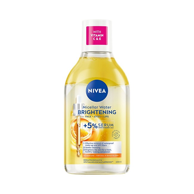 Nivea Acqua micellare illuminante con siero Acqua micellare illuminante 400ml donna