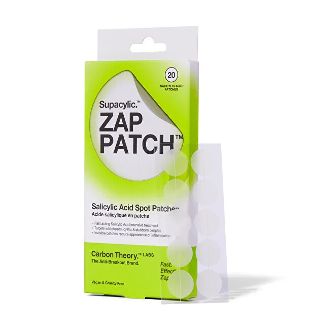 Carbon Theory Supacylic. Zap Patch Pin-Point Salicylic Acid Spot Patches donna 20.0pz