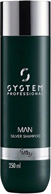 System Professional Shampoo viola da uomo Shampoo argento 250 ml uomo