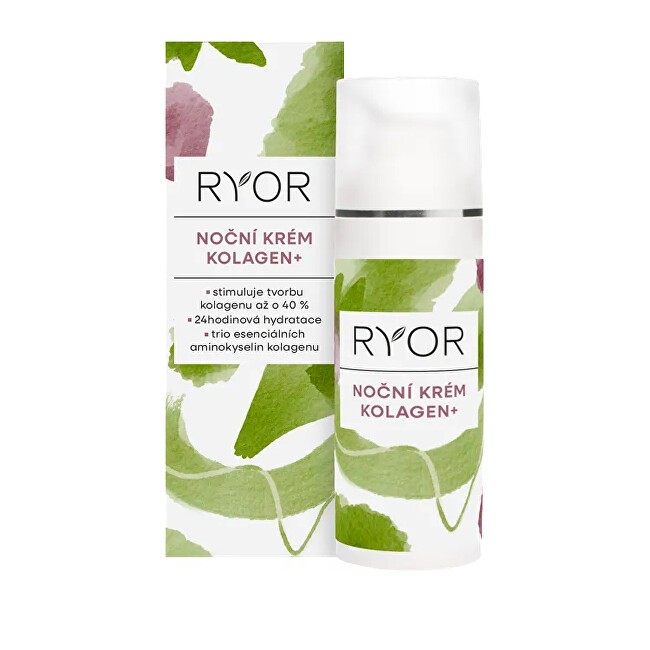 RYOR Crema notte al collagene + 50 ml donna