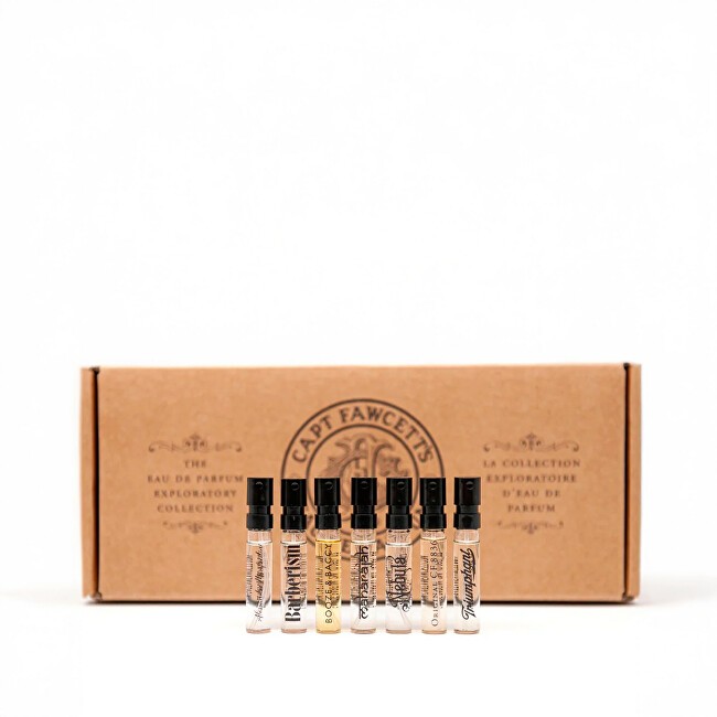 Captain Fawcett Set regalo Eau de Parfum Exploratory Collection 7 x 2 ml uomo