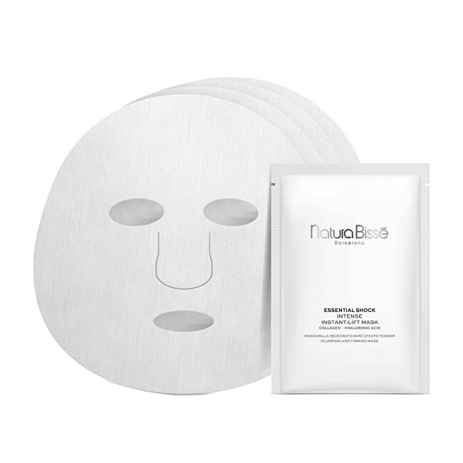 Natura Bissé Maschera lifting viso Essential Shock Maschera lifting intensa ad effetto immediato 4 pezzi donna