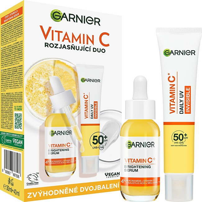 Garnier Set regalo per la cura della pelle con vitamina C donna