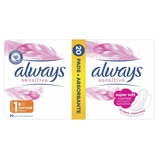 Always Assorbenti igienici Ultra Sensitive Normal Duo, 20 pezzi donna