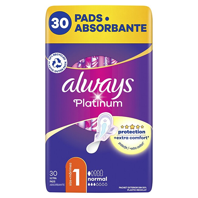 Always Assorbenti igienici Ultra Platinum Normal, 30 pezzi donna