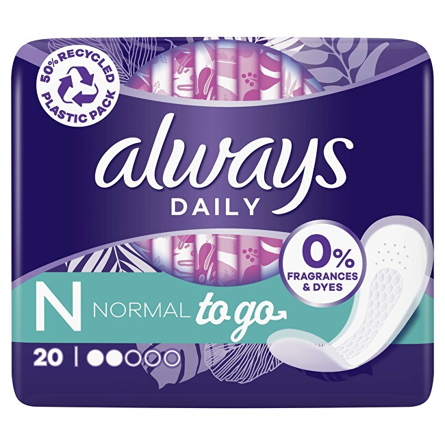 Always Salvaslip To Go Normal 20 pezzi donna