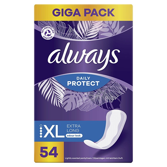 Always Salvaslip Daily Protect ExtraLong 54 pezzi donna