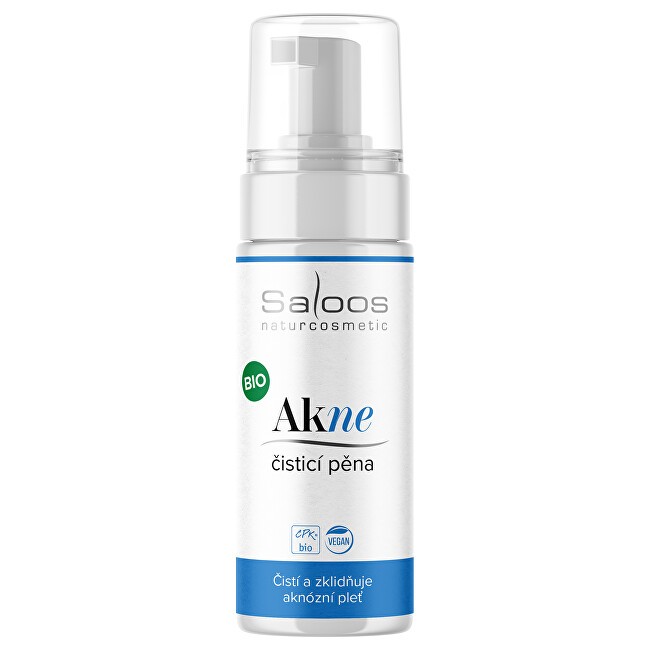 Saloos Schiuma detergente antiacne biologica 150 ml donna
