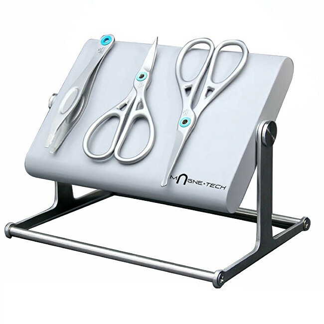 DuKaS Set per manicure magnetica da uomo, 3 pezzi, sistema Ring Lock PR 9331 uomo