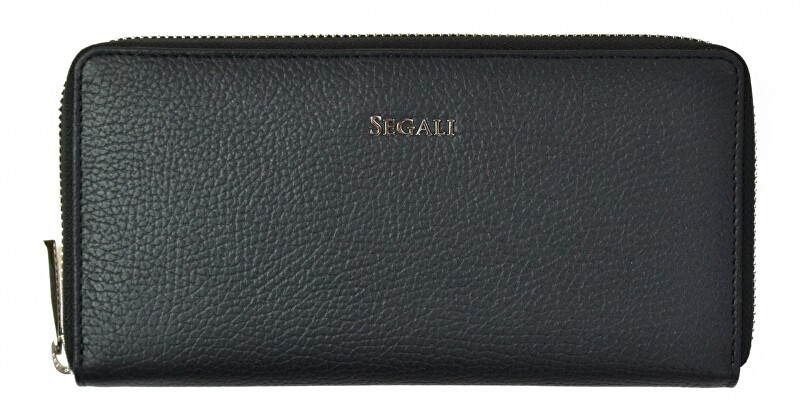 SEGALI Portafoglio da donna in pelle 7395 nero donna