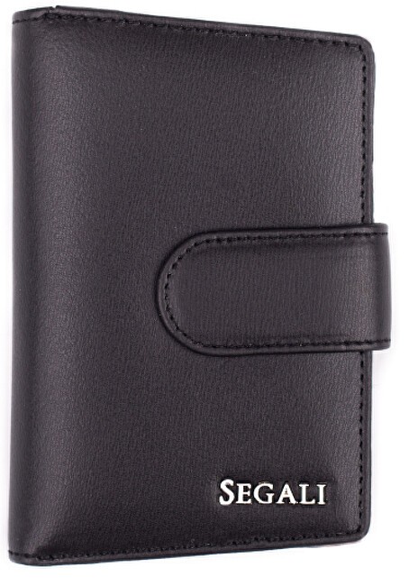 SEGALI Portafoglio da donna in pelle 50313102 nero donna