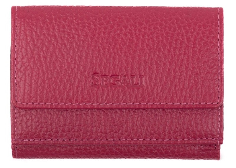 SEGALI Portafoglio da donna in pelle 1756 B viva magenta donna