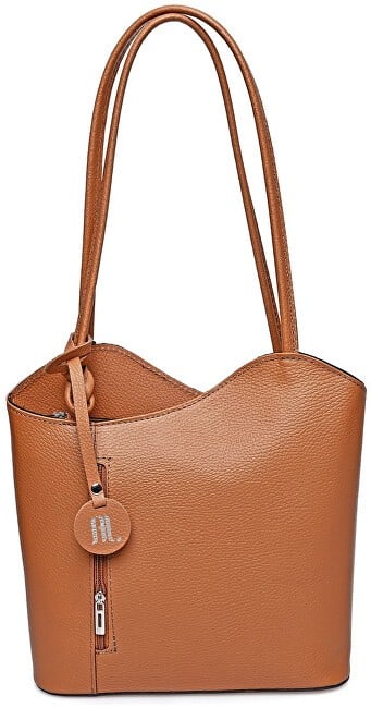 Anna Luchini Borsa da donna in pelle AL1731 color cognac donna
