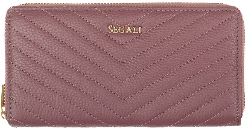 SEGALI Portafoglio da donna in pelle 50509 viola donna
