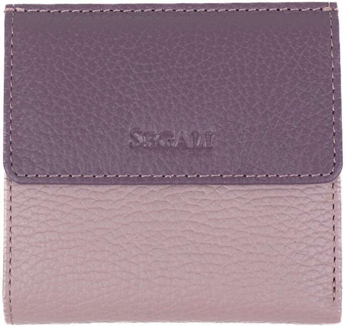 SEGALI Portafoglio da donna in pelle 61337 orchidea/rosa donna
