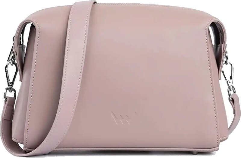 Vuch Borsa a tracolla da donna in pelle Lison, rosa cipria donna