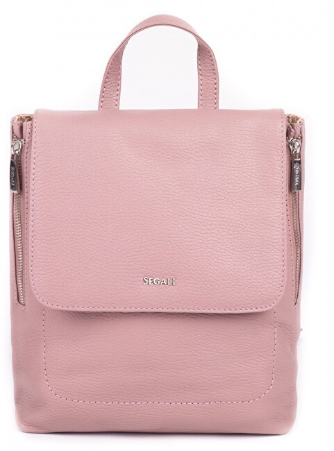 SEGALI Zaino da donna in pelle 9027 Rosa Cameo donna