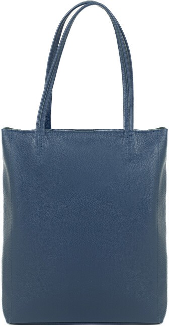 SEGALI Borsa a tracolla da donna in pelle modello Hobo, colore blu scuro, marca Adele. donna