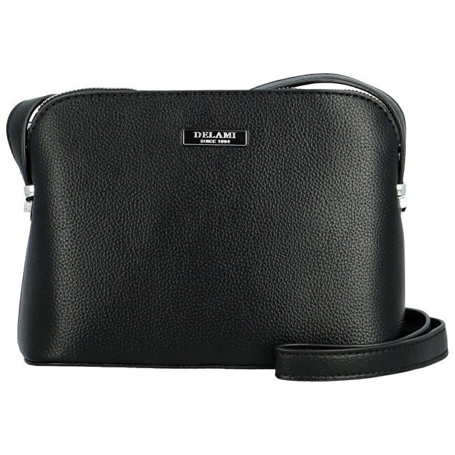 DELAMI Borsa da donna D6098 nera, nuova donna