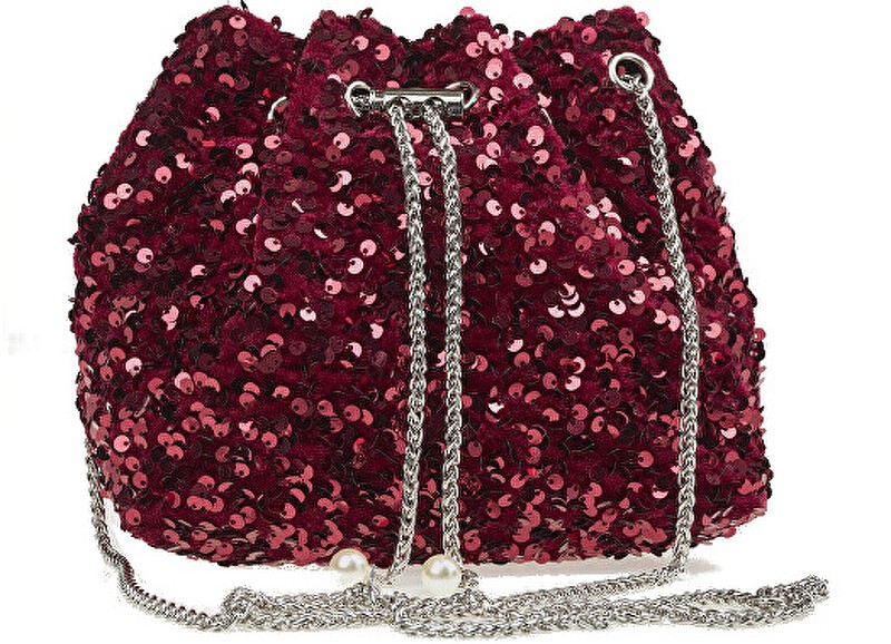 Verde Pochette da donna 01-2031 Bordeaux donna
