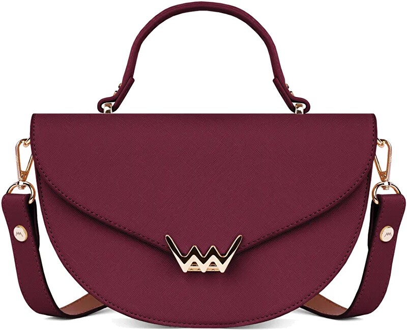 Vuch Portafoglio a tracolla da donna Arysta color rosso vino donna