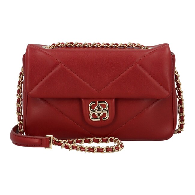 David Jones Borsa a tracolla da donna CM7309-1 Rosso scuro donna