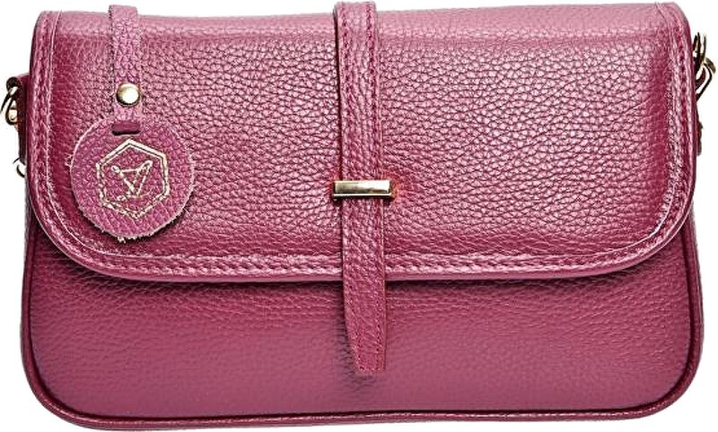 Luisa Vannini Borsa a tracolla da donna in pelle LV 1938 Vino donna