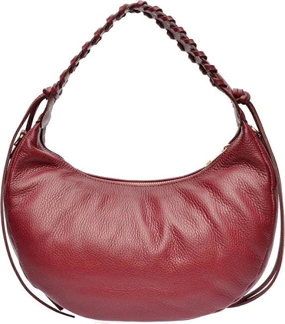 Anna Luchini Borsa da donna in pelle AL WH SBV 15 Vino donna