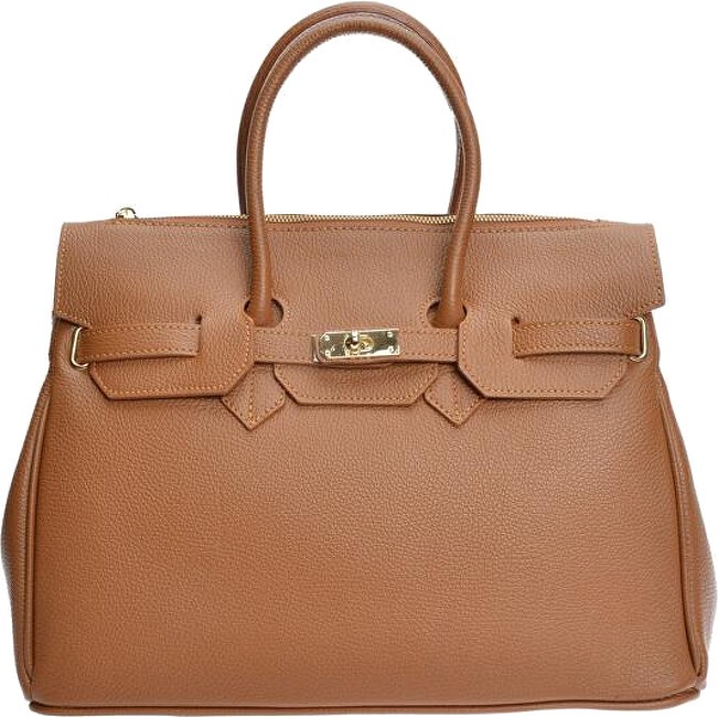 Luisa Vannini Borsa da donna in pelle LV WH SBV 39 Cognac donna