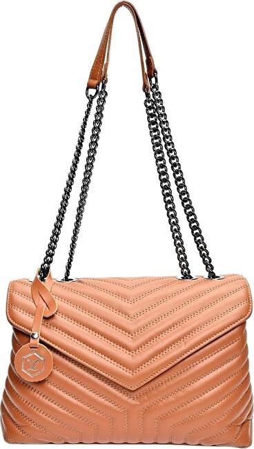 Luisa Vannini Borsa da donna in pelle LV 2183 color cognac donna