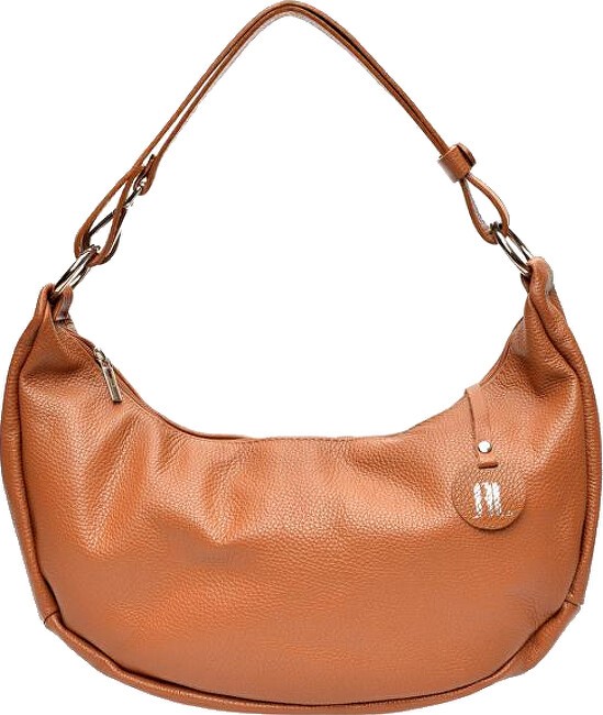 Anna Luchini Borsa da donna in pelle AL 116 color cognac donna