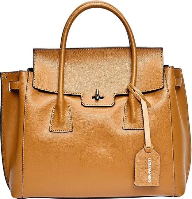 Luisa Vannini Borsa da donna in pelle LV 479 color cognac donna
