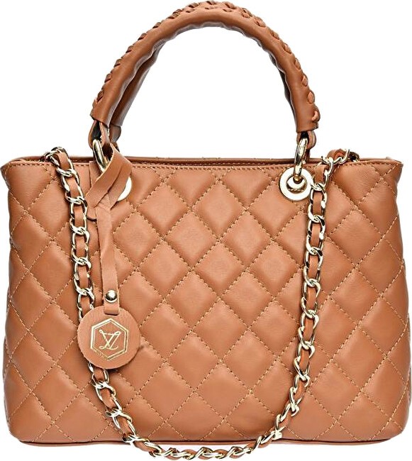 Luisa Vannini Borsa da donna in pelle LV WH 2209T color cognac donna