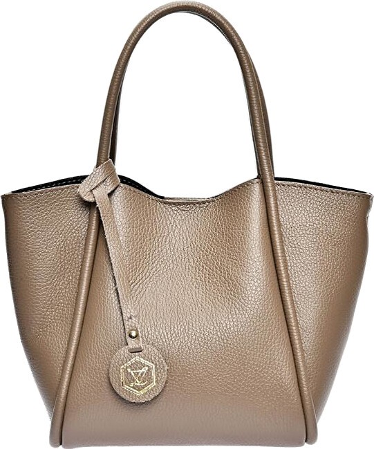 Luisa Vannini Borsa da donna in pelle LV WH 1943T Fango donna