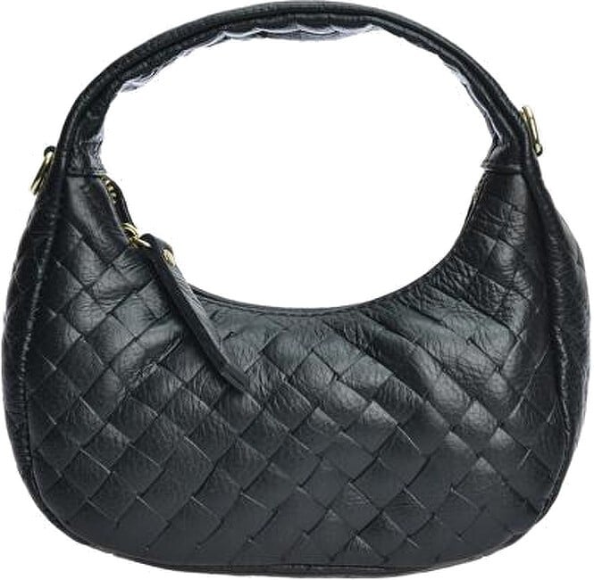 Anna Luchini Borsa da donna in pelle AL WH SBV 18 Nero donna