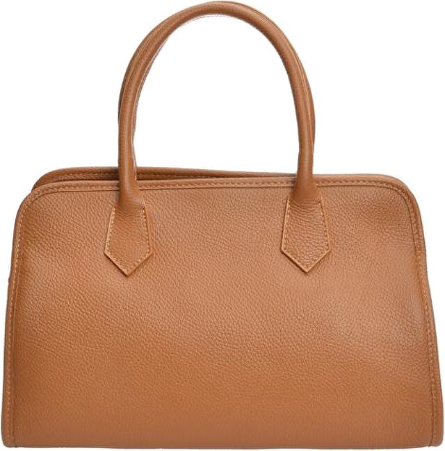 Anna Luchini Borsa da donna in pelle AL WH TSBV 44 Cognac donna