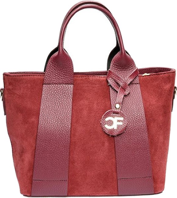 Carla Ferreri Borsa da donna in pelle CF8156 Vino donna