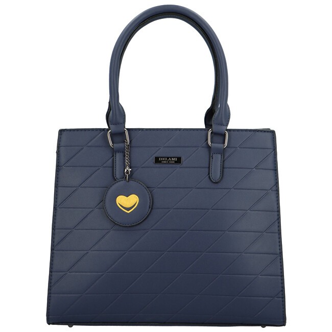 DELAMI Borsa da donna D5903 blu navy donna
