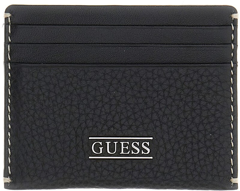 Guess Porta badge da uomo in pelle SMBOGSLEA25-BLA uomo