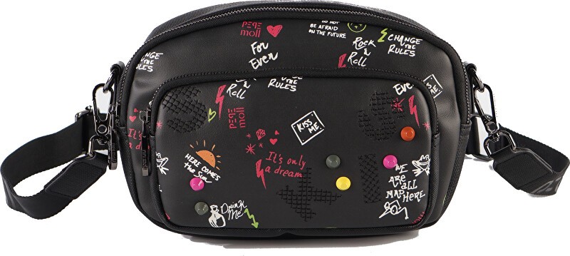 Pepe Moll Borsa a tracolla da donna Shirley 261232 nera donna