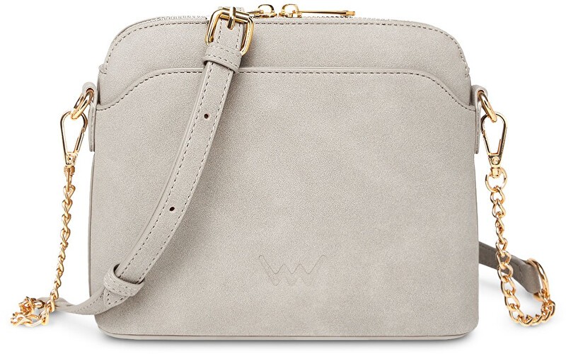 Vuch Borsa a tracolla da donna Fossy Mini Suede Crema donna