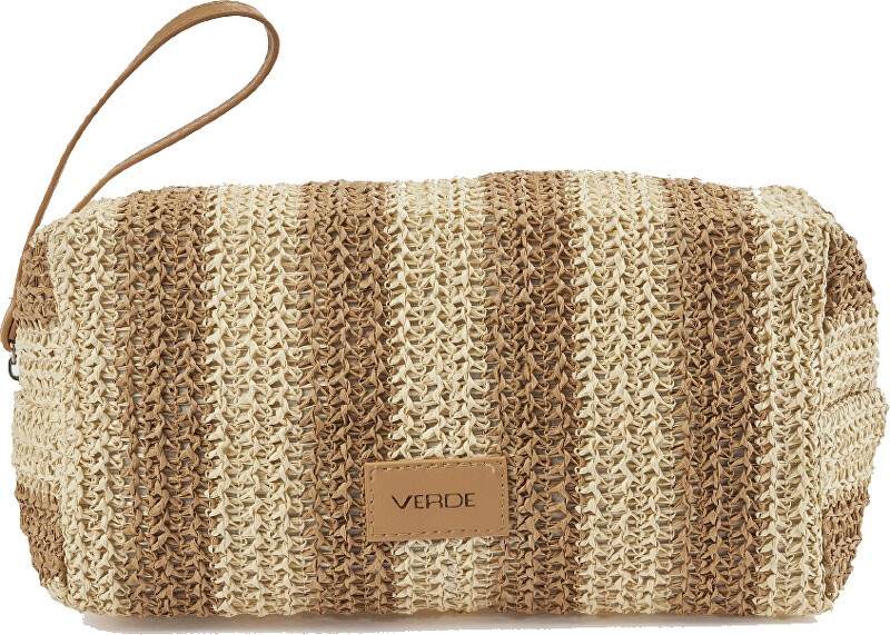 Verde Pochette cosmetica 07-0419 beige donna