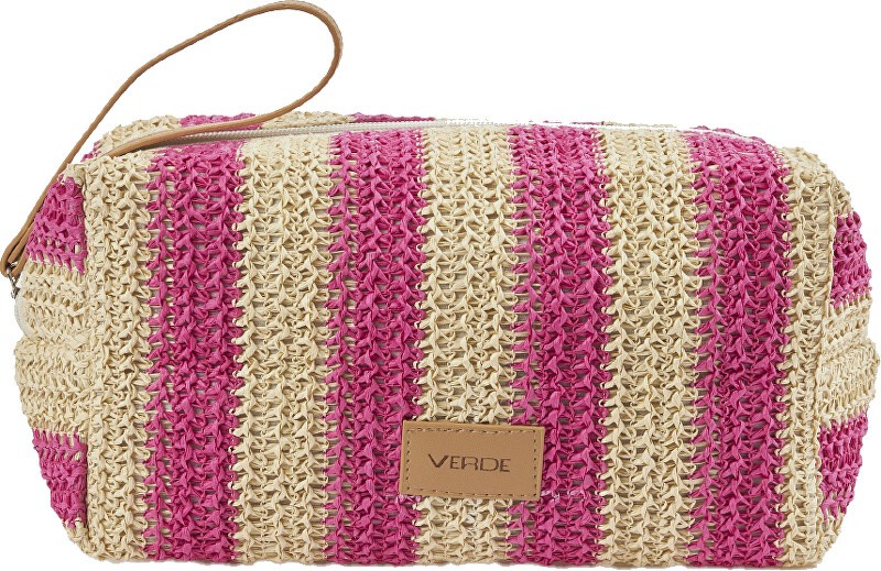 Verde Pochette cosmetica 07-0419 fucsia donna