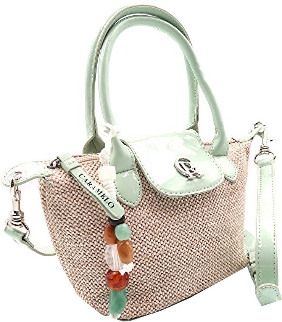 Caramelo Borsa da donna 51140 Verde donna