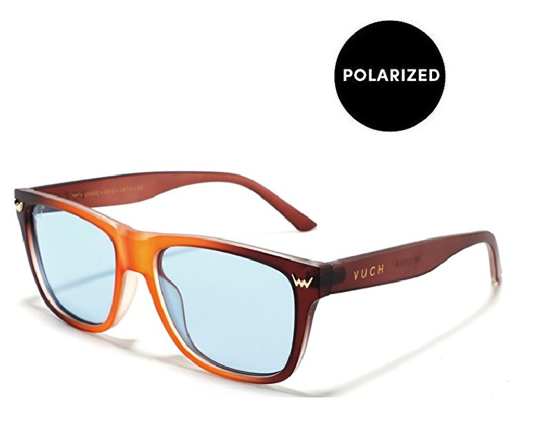 Vuch Occhiali da sole polarizzati Ferdy Vertical Brown donna