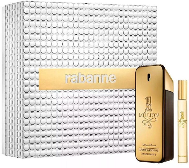 Rabanne Milione - eau de toilette 100ml + eau de toilette 20ml uomo
