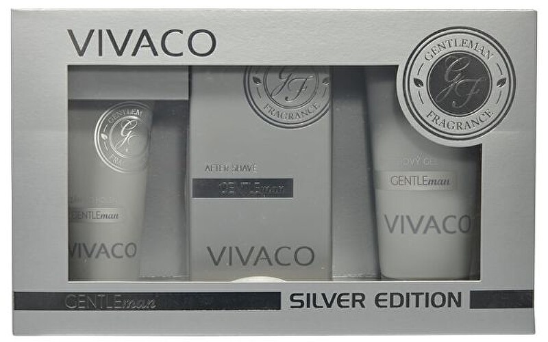Vivaco Cofanetto regalo Gentleman Silver Edition uomo